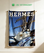 Hermes Throw Blankets